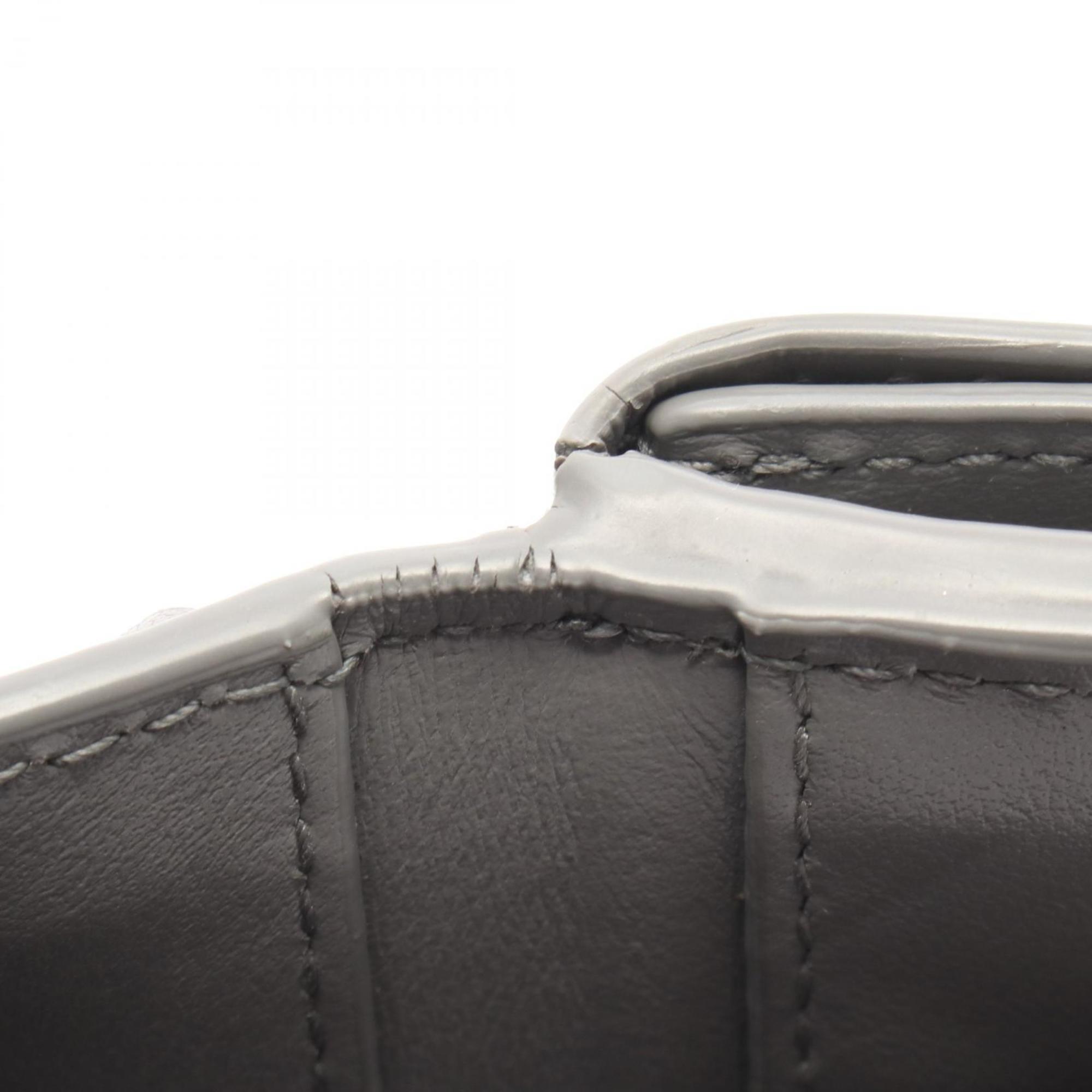 Bottega Veneta Gray Leather Wallet (Tri-Fold)