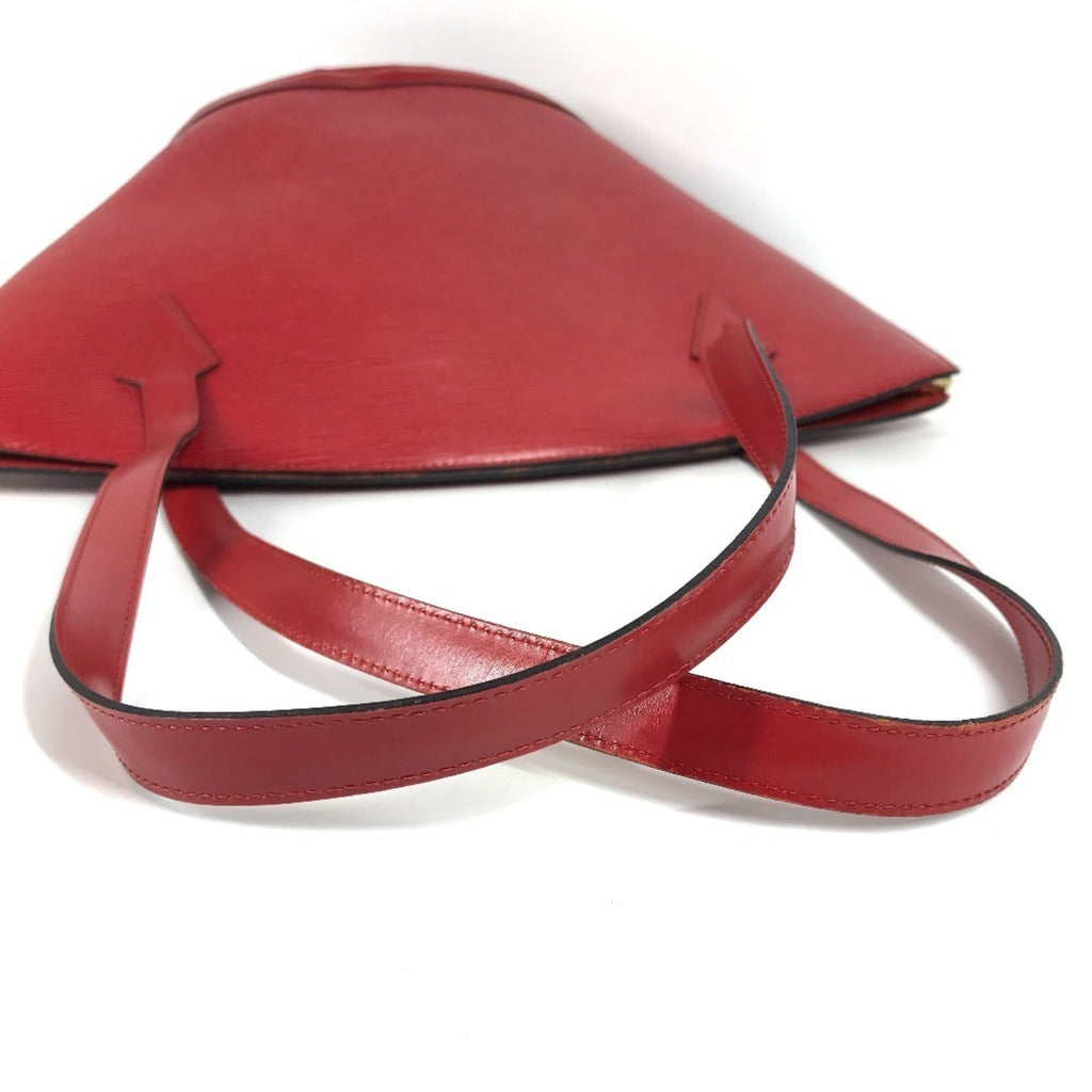 Louis Vuitton Castilian Red Red Color Epi Leather Shoulder Bag