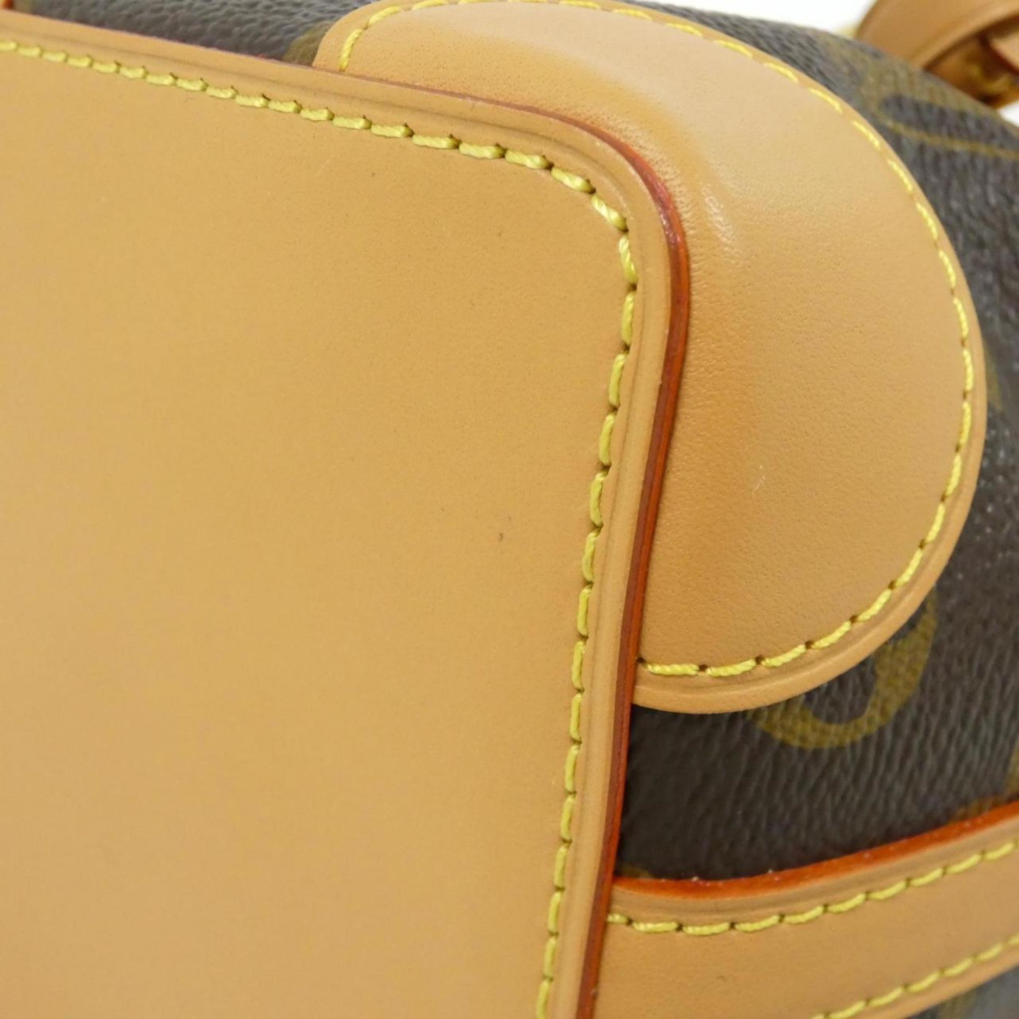 Louis Vuitton Marron Coated Canvas Shoulder Bag