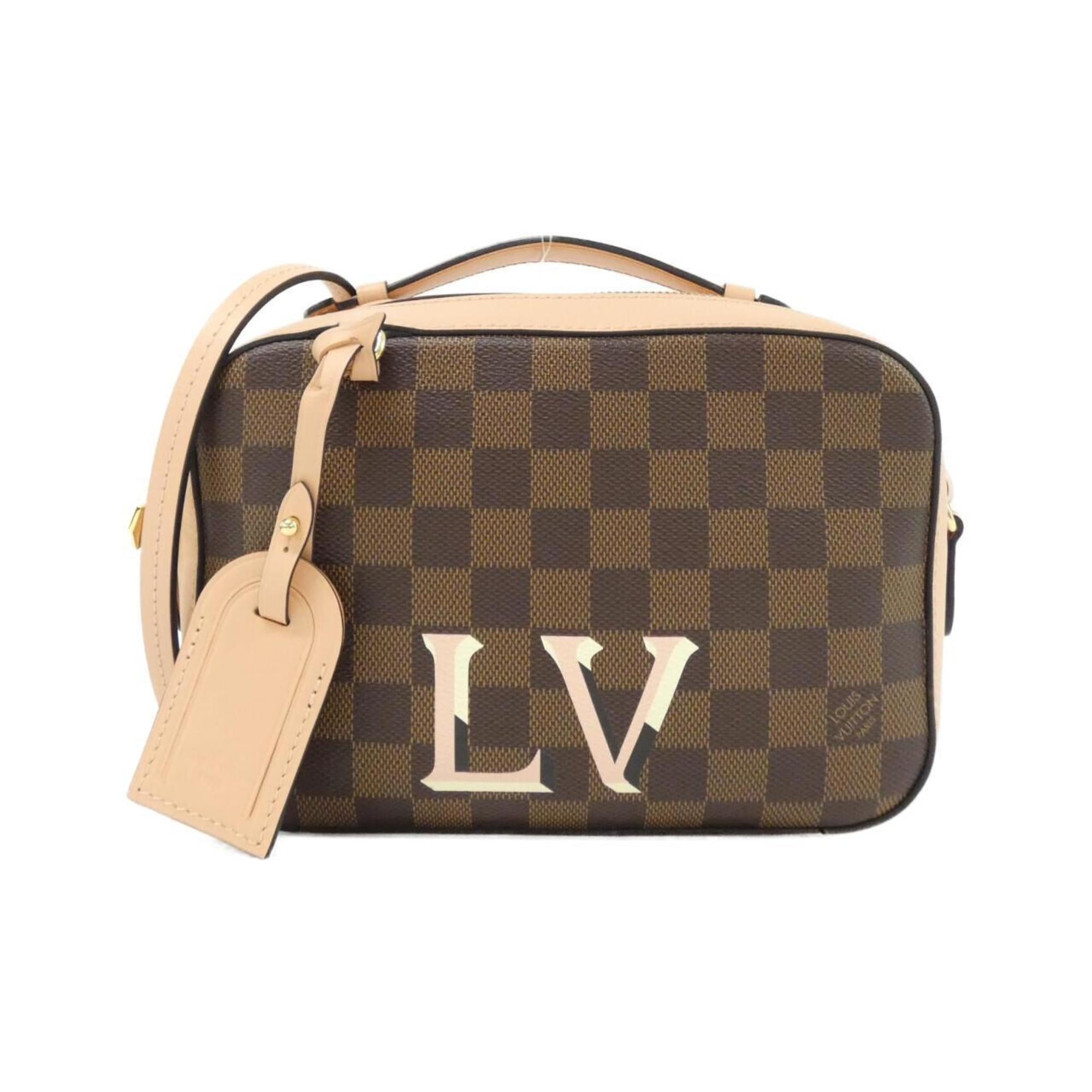 Louis Vuitton Damier Ebene Coated Canvas Shoulder Bag