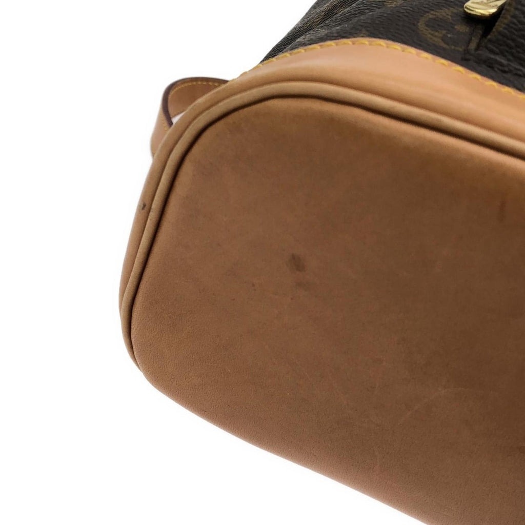Louis Vuitton Marron Coated Canvas Backpack