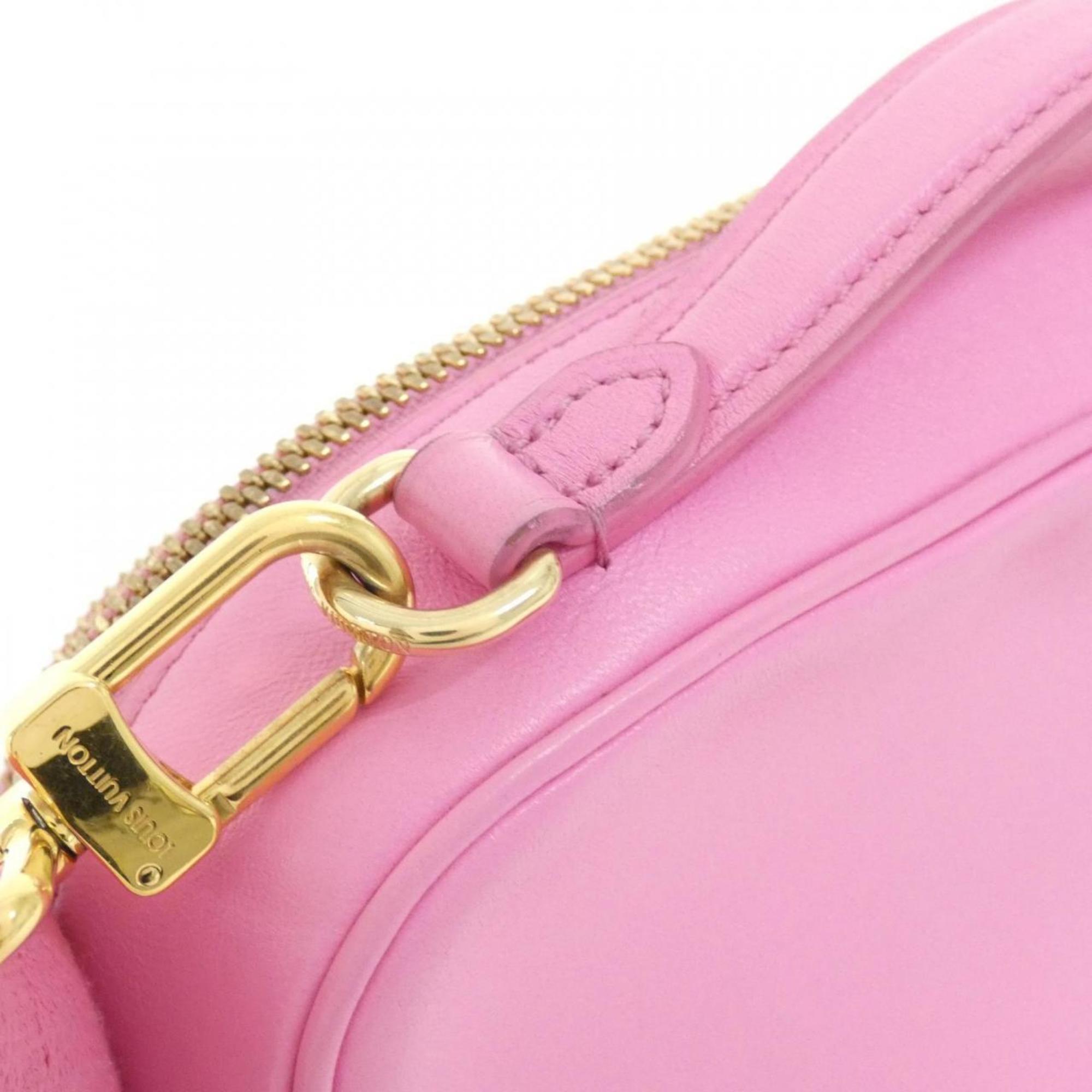 Louis Vuitton Rose Leather Shoulder Bag