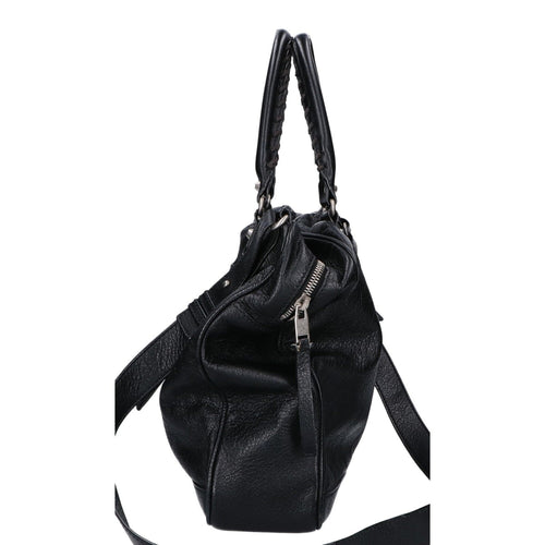 Balenciaga Black Leather Briefcase Shoulder