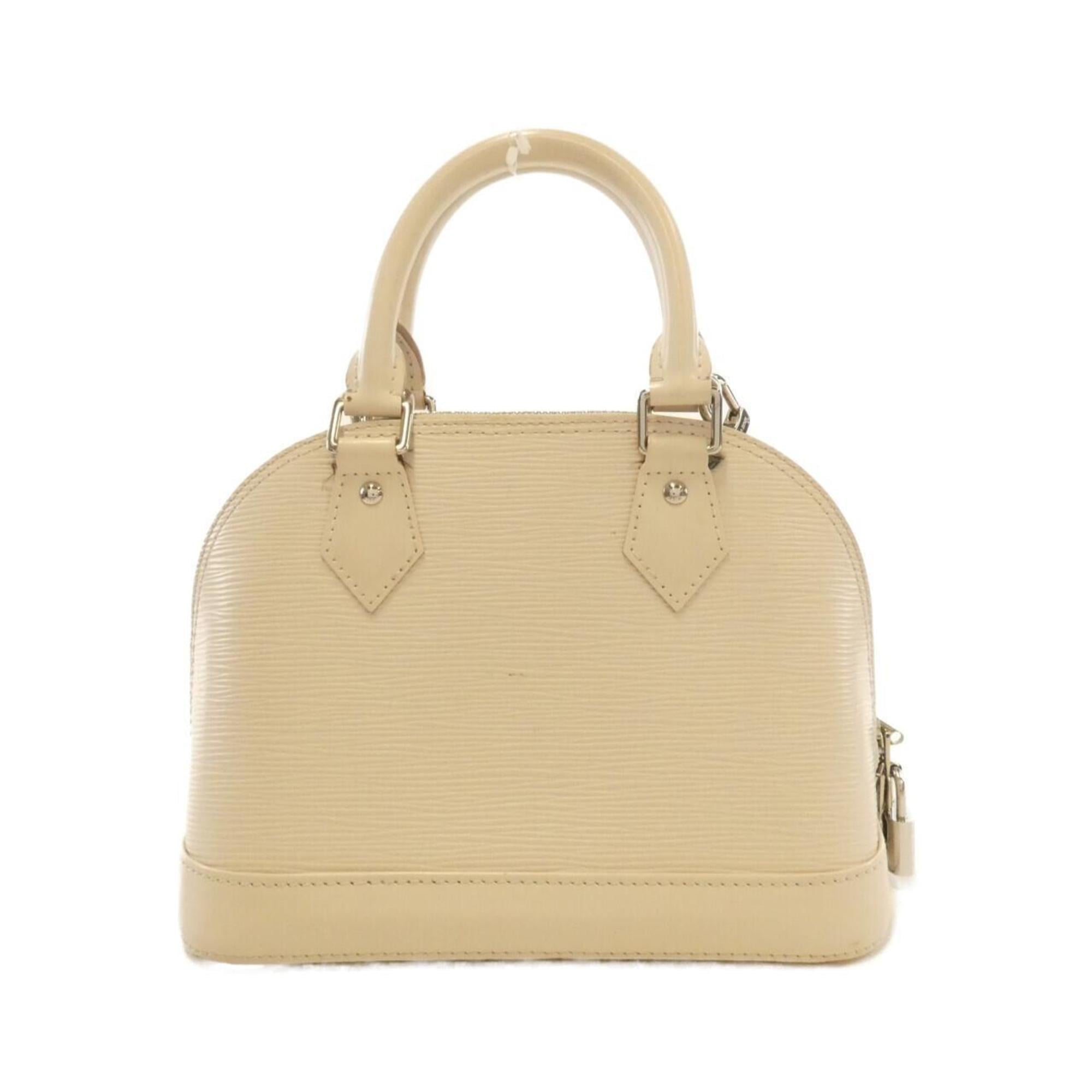 Louis Vuitton Beige Leather Handbag
