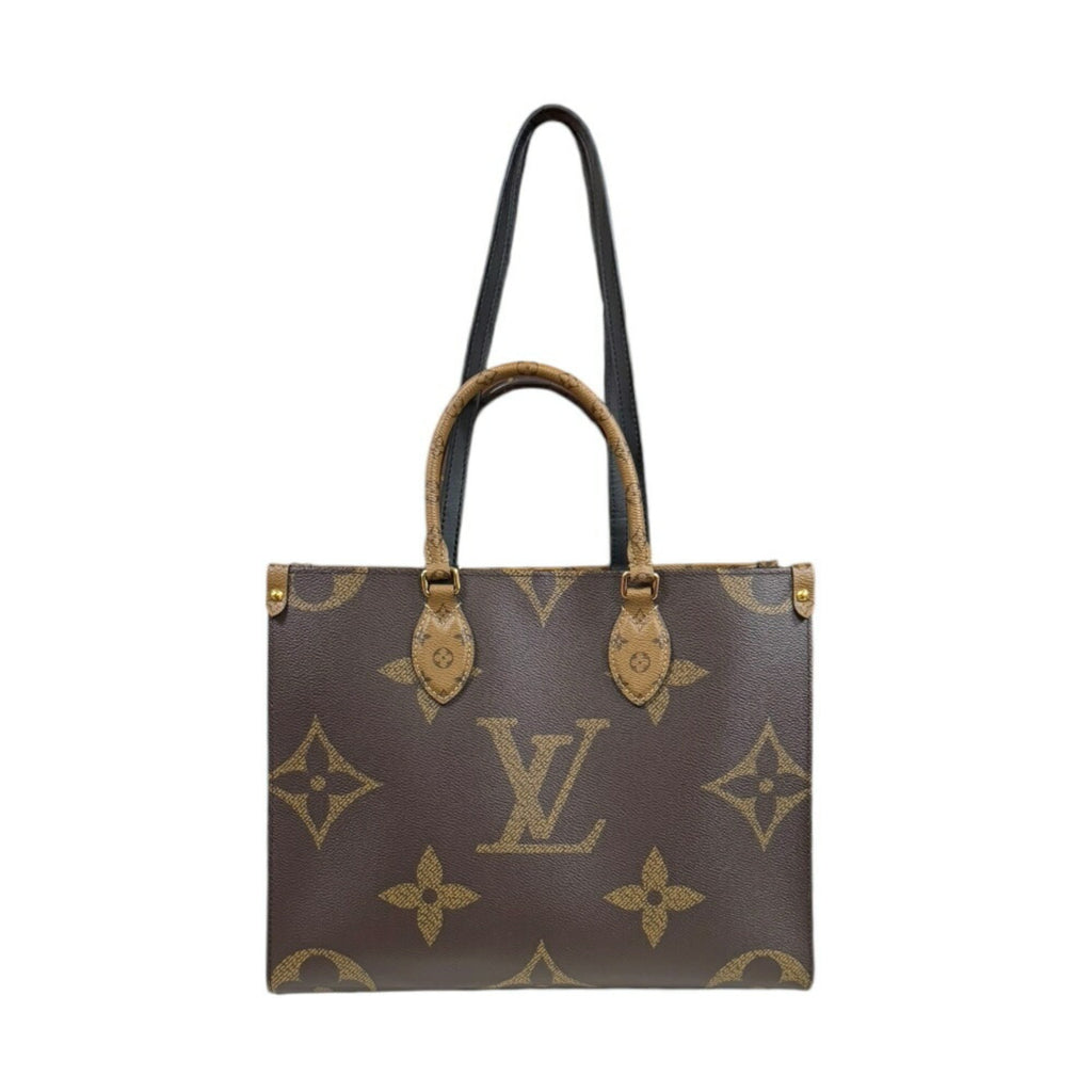 Louis Vuitton Brown Monogram Canvas Monogram Reverse Shoulder Bag