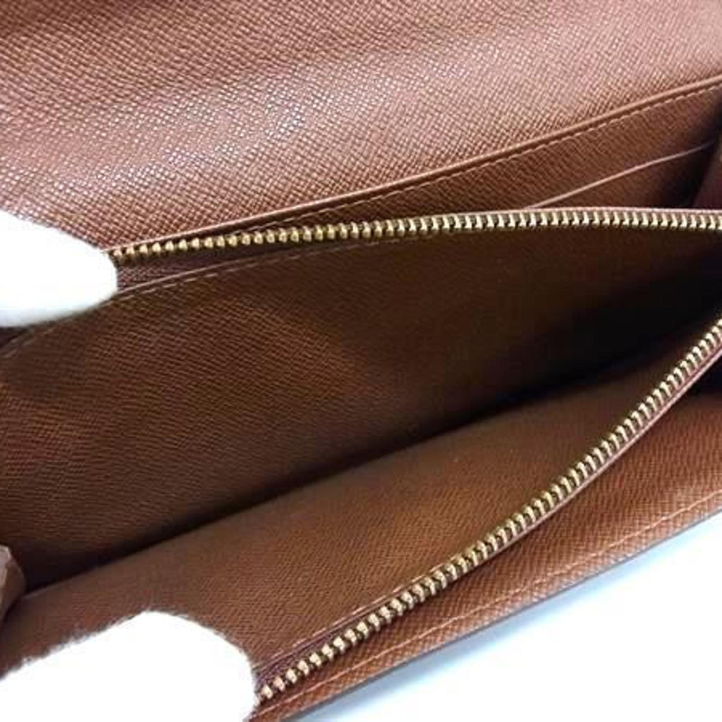 Louis Vuitton Brown Monogram Monogram Long Wallet