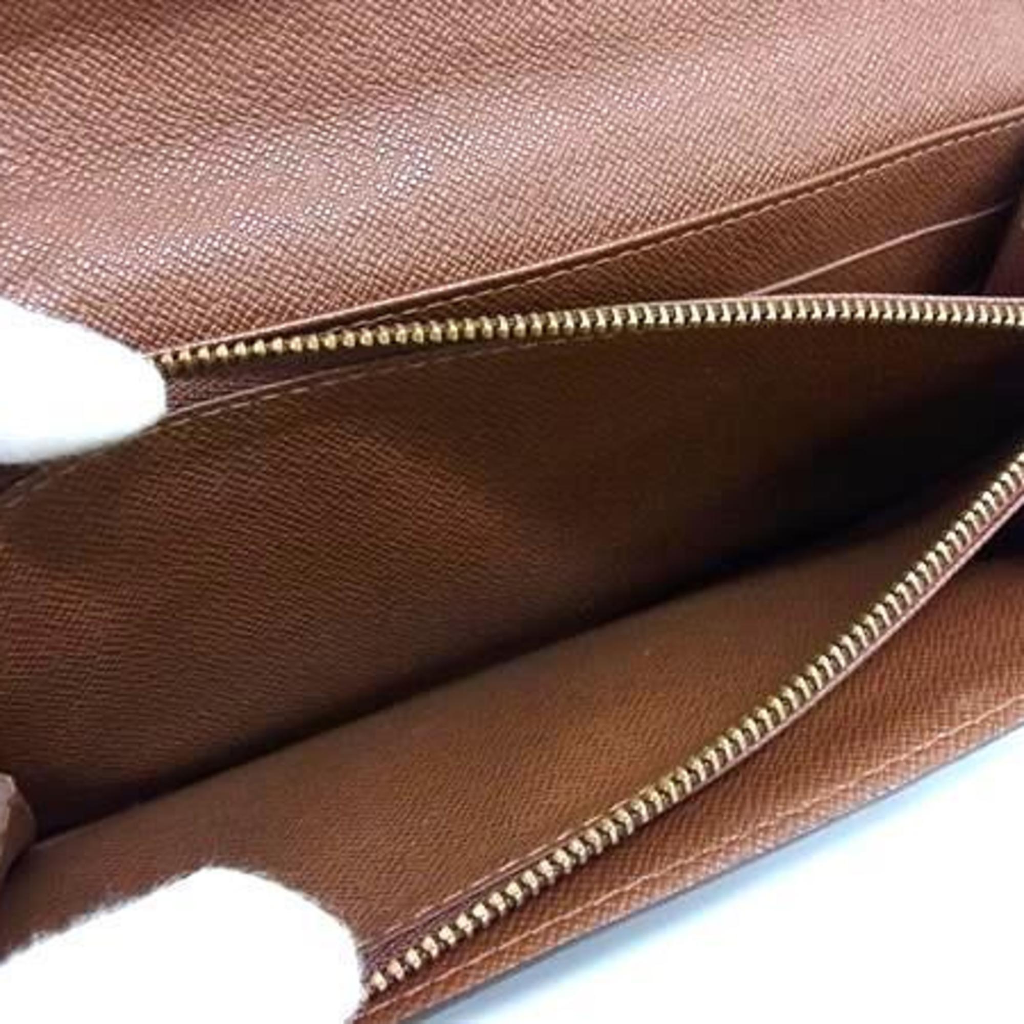 Louis Vuitton Brown Monogram Monogram Long Wallet