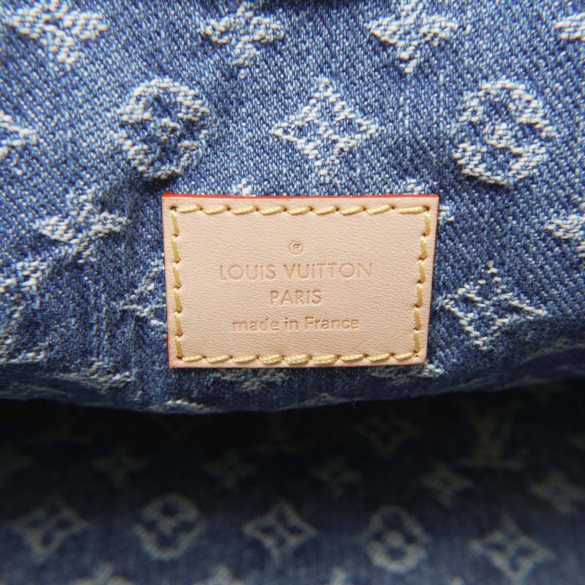 Louis Vuitton Navy Boston Bag