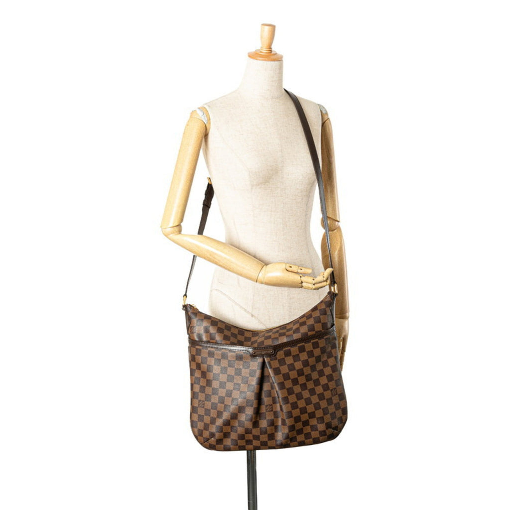 Louis Vuitton Damier Brown Pvc Leather Shoulder Bag