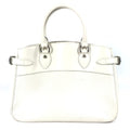 Louis Vuitton Epi White Epi Leather Handbag Tote Bag