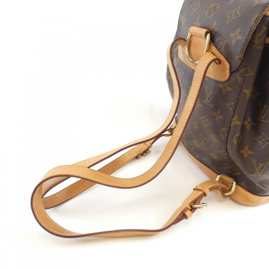 Louis Vuitton Monogram Marron Coated Canvas Backpack