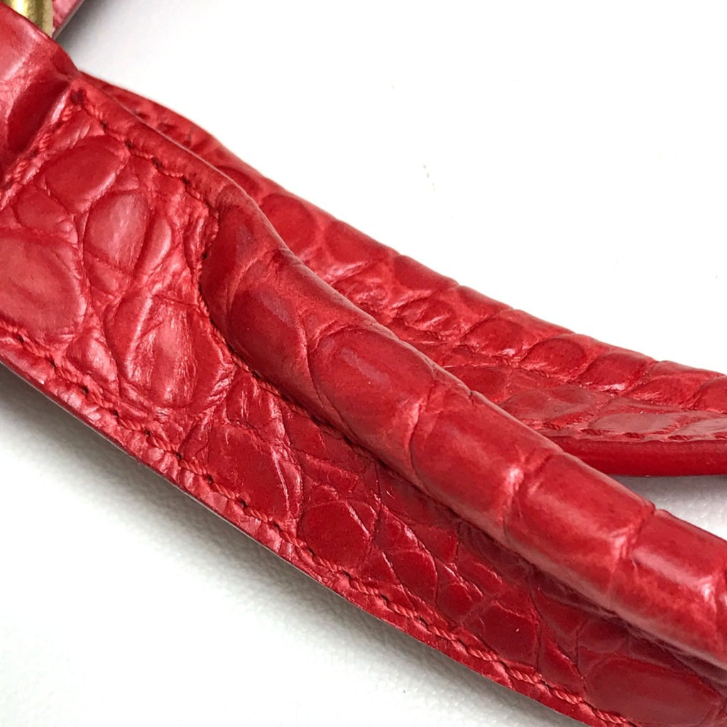 Celine Red Leather Handbag