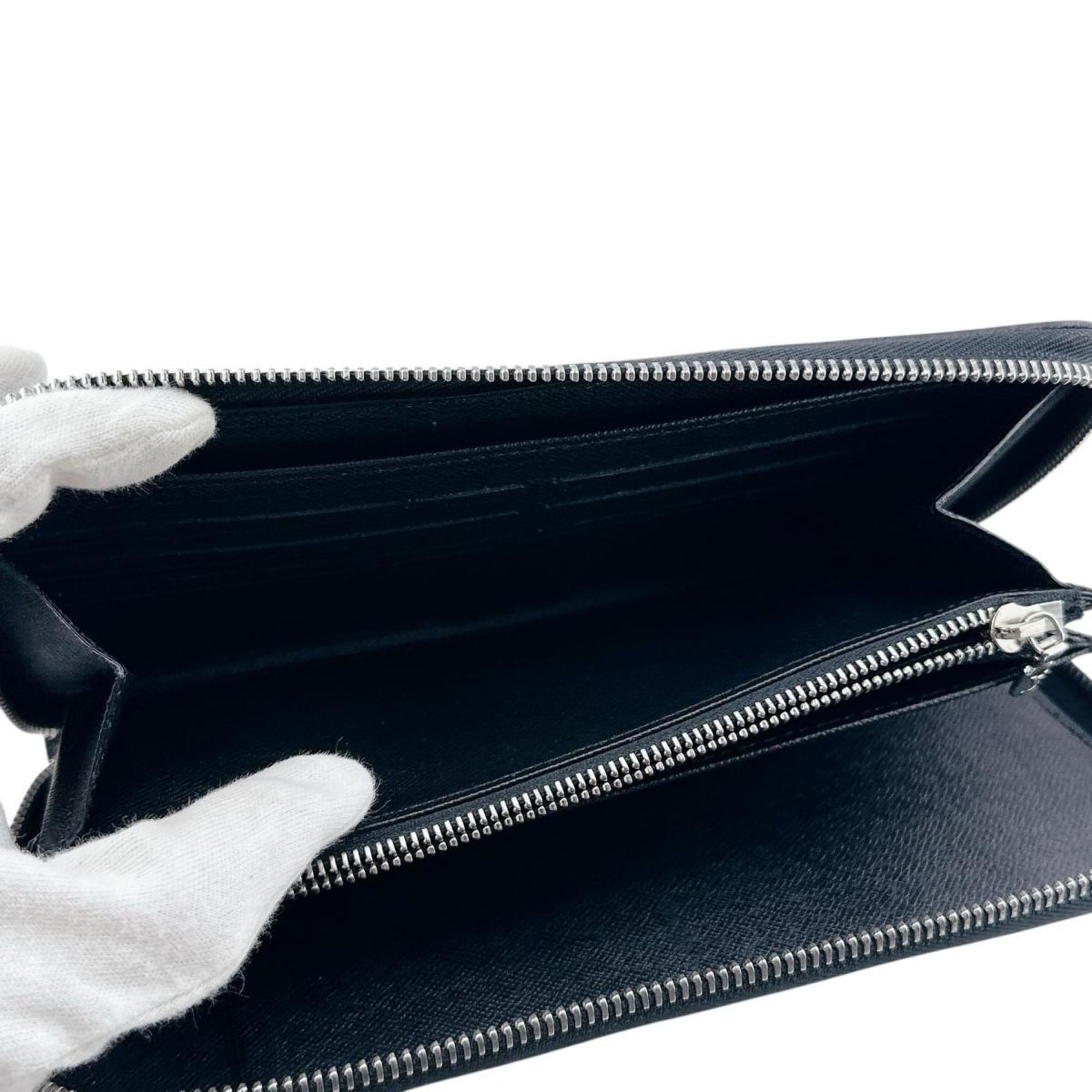 Louis Vuitton Noir Epi Leather Long Wallet