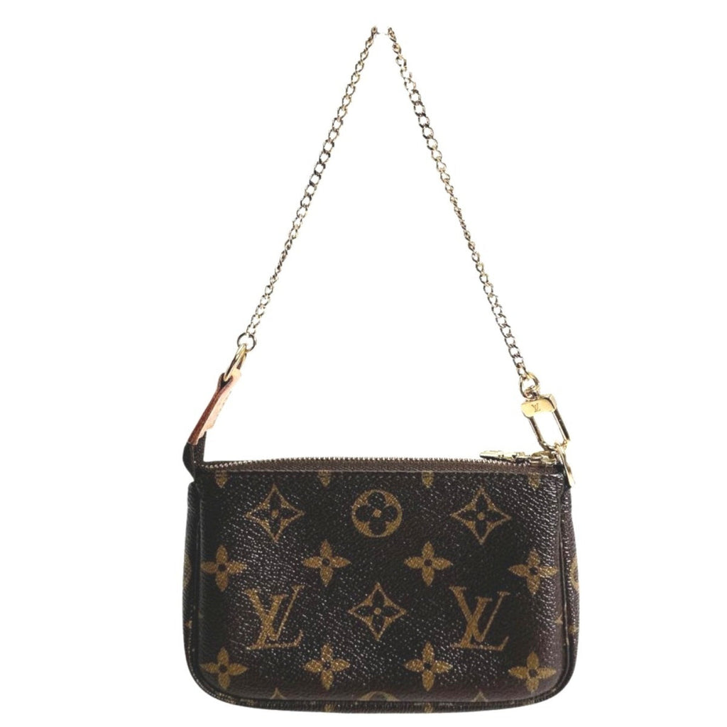 Louis Vuitton Brown Monogram Monogram Handbag Pochette Pouch