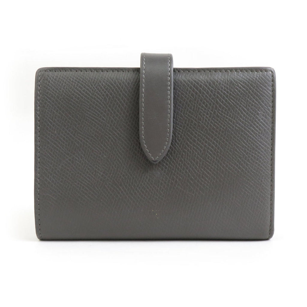 Celine Gray Leather Wallet (Bi-Fold)