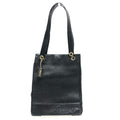 Chanel Black Leather Tote Bag