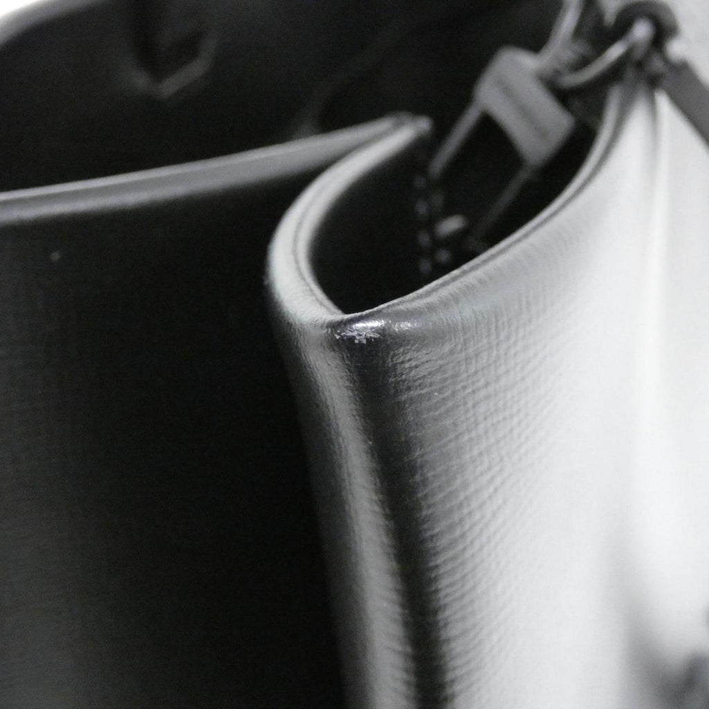 Louis Vuitton Black Leather Handbag