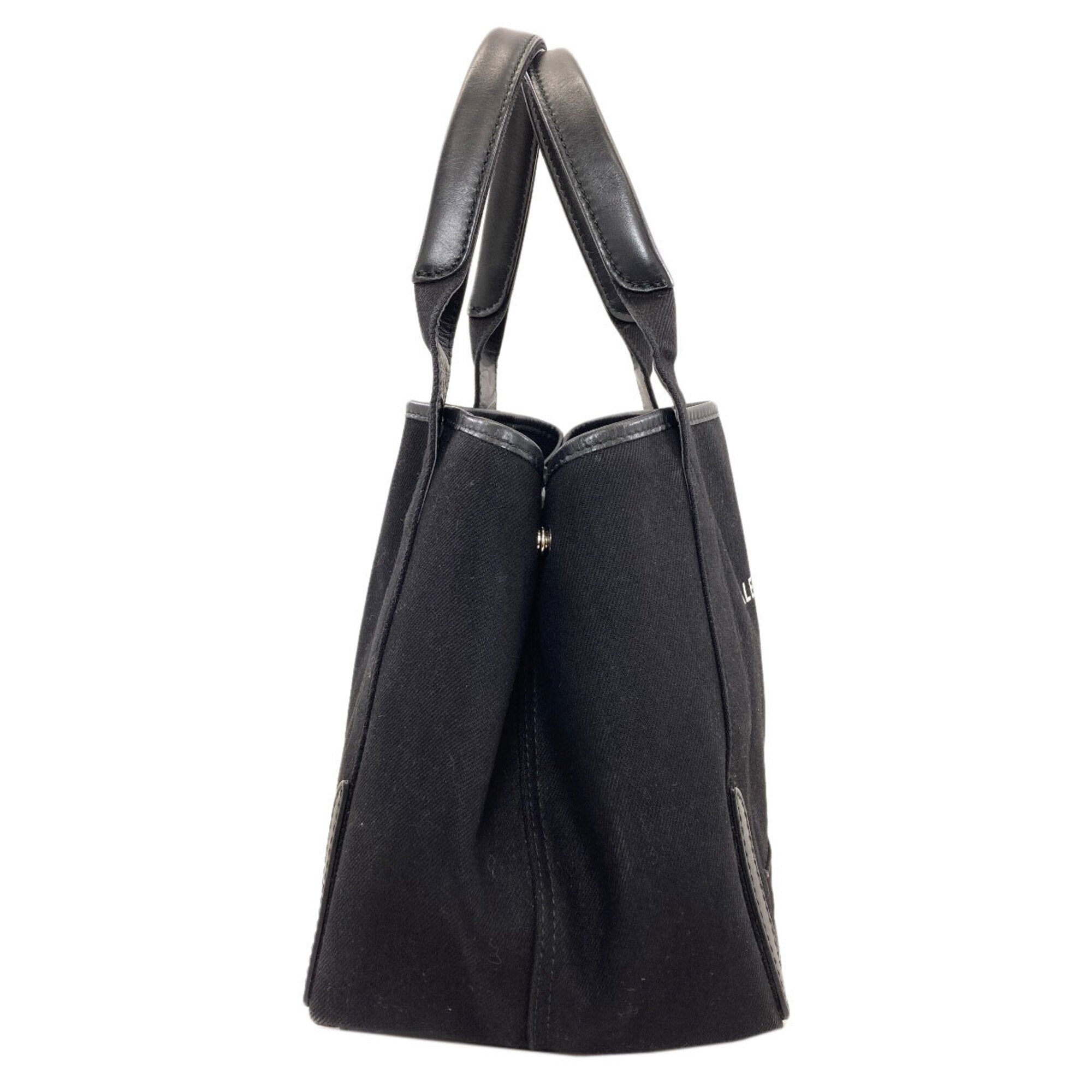 Balenciaga Black Canvas Handbag Pouch