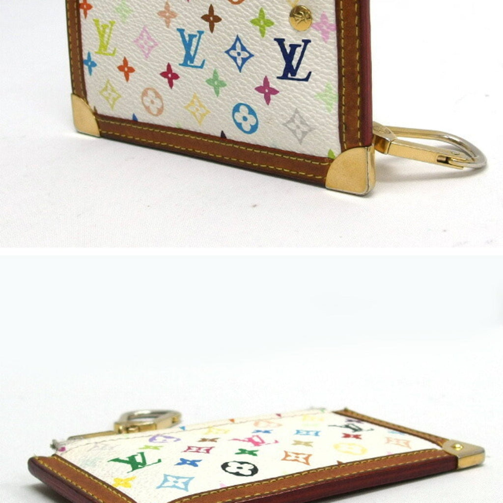 Louis Vuitton Monogram Multicolore Blanc White Monogram Multicolore Coin Purse/Coin Case