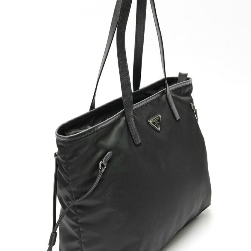 Prada Black Nylon Tote Bag