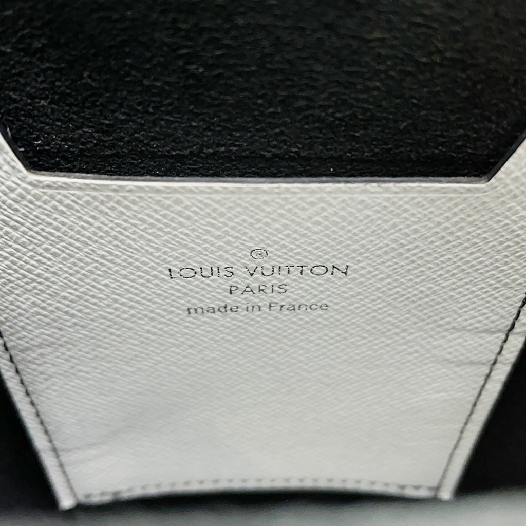 Louis Vuitton Epi Black Blanc White Epi Leather Shoulder Bag