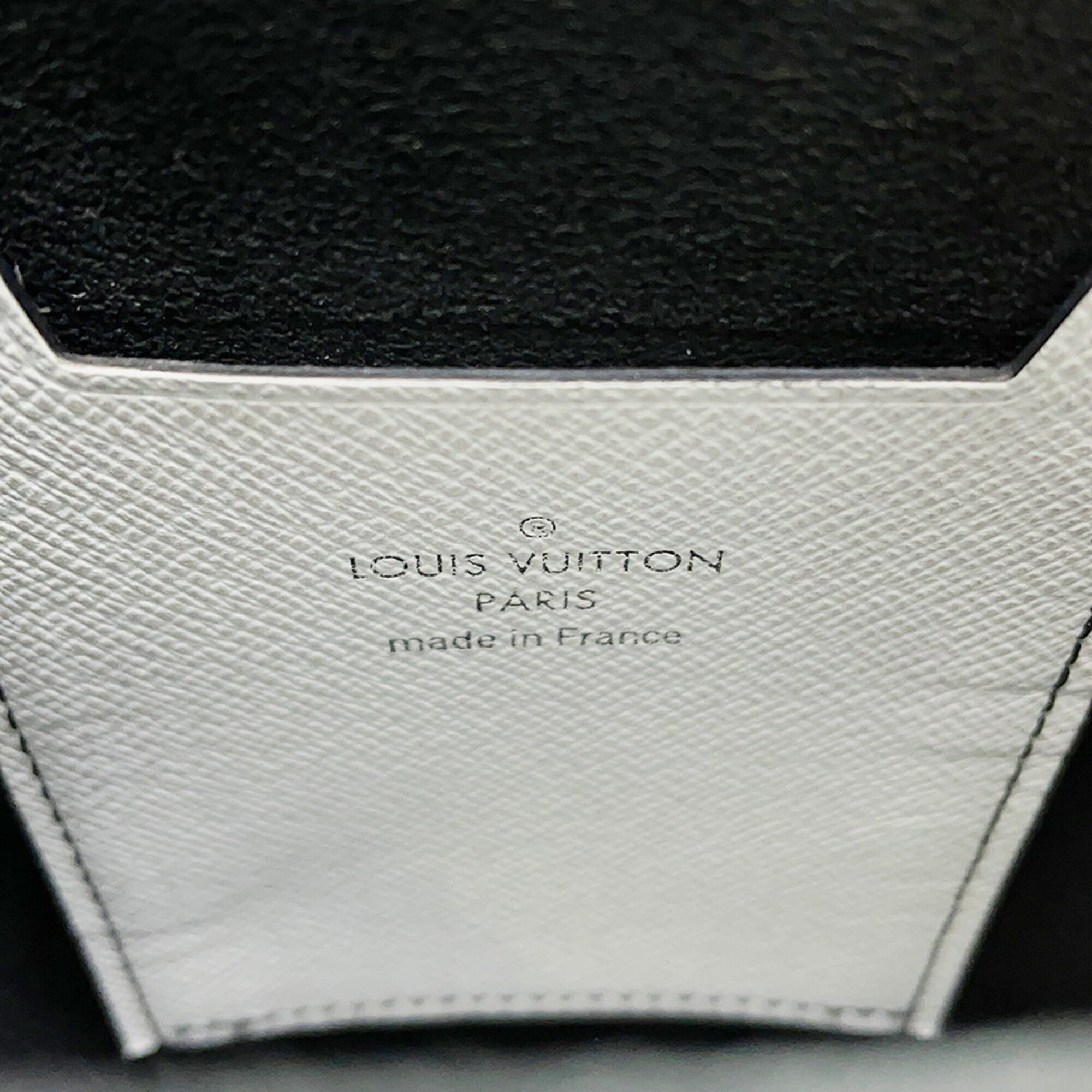 Louis Vuitton Epi Black Blanc White Epi Leather Shoulder Bag