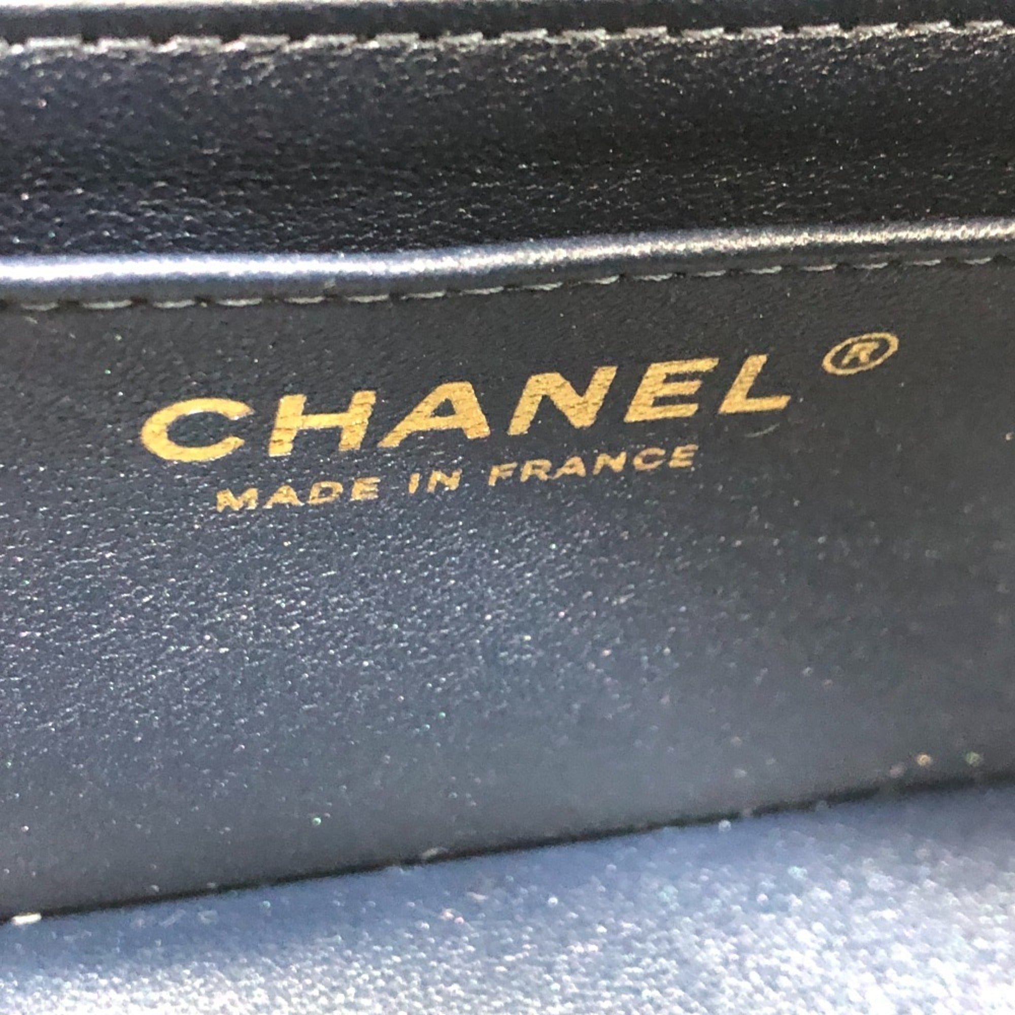 Chanel Matelasse Blue Denim Shoulder Bag
