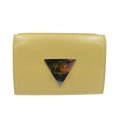 Bottega Veneta Beige Leather Wallet (Tri-Fold)