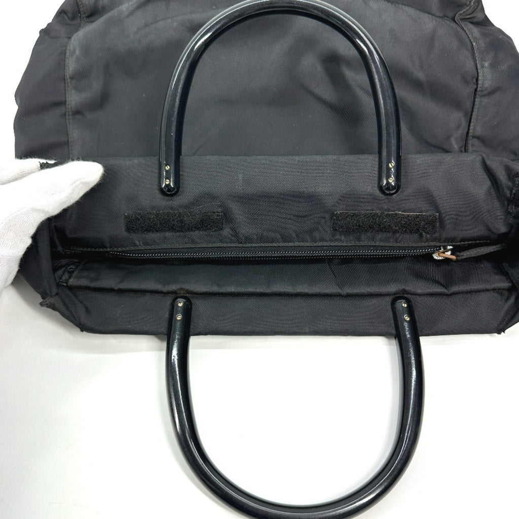 Prada Black Nylon Handbag Tote Bag
