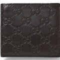 Gucci Dark Brown Leather Wallet (Bi-Fold) (Pre-Owned)