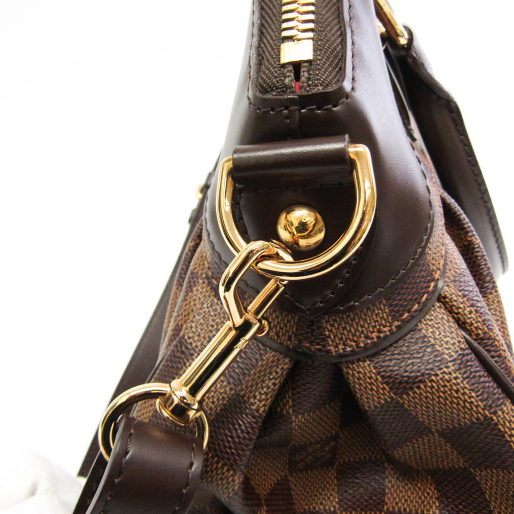 Louis Vuitton Damier Ebene Damier Canvas Handbag Shoulder Bag