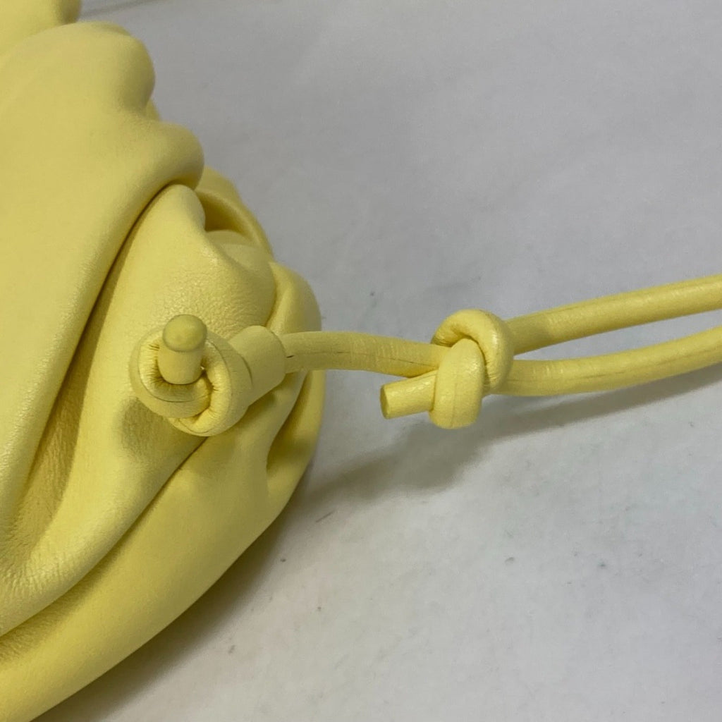 Bottega Veneta Yellow Leather Shoulder Bag