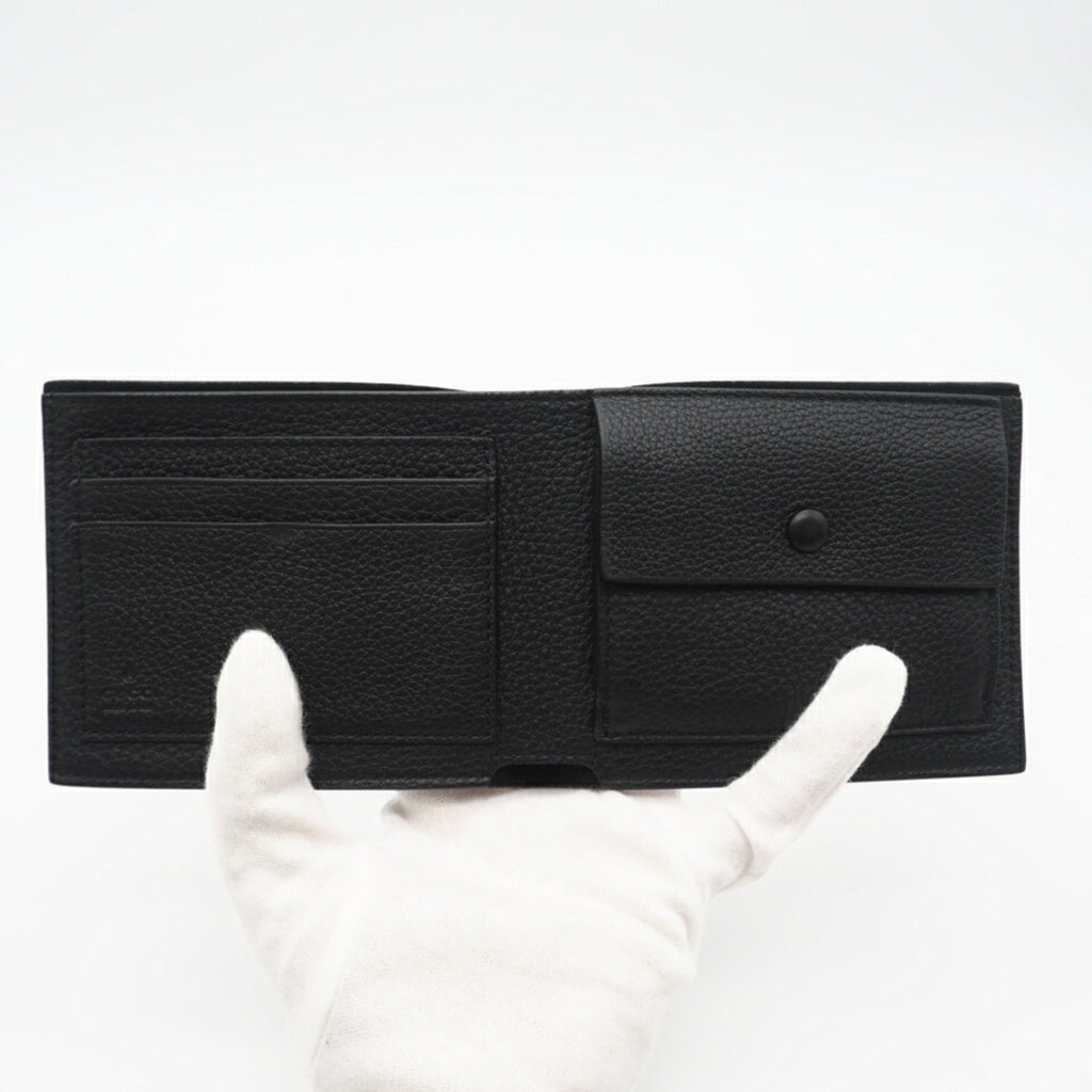Gucci Black Leather Wallet (Bi-Fold) (Pre-Owned)