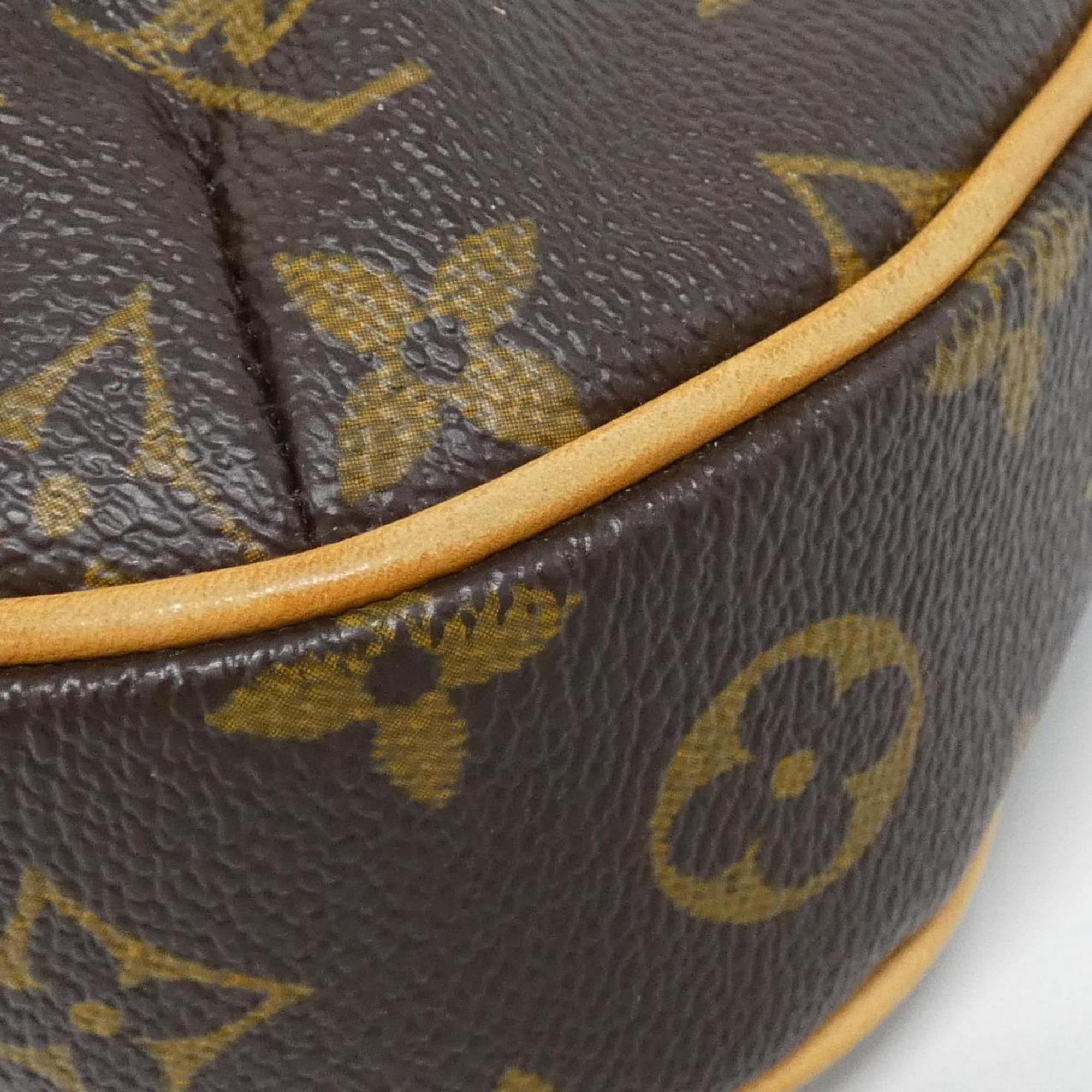 Louis Vuitton Marron Coated Canvas Shoulder Bag