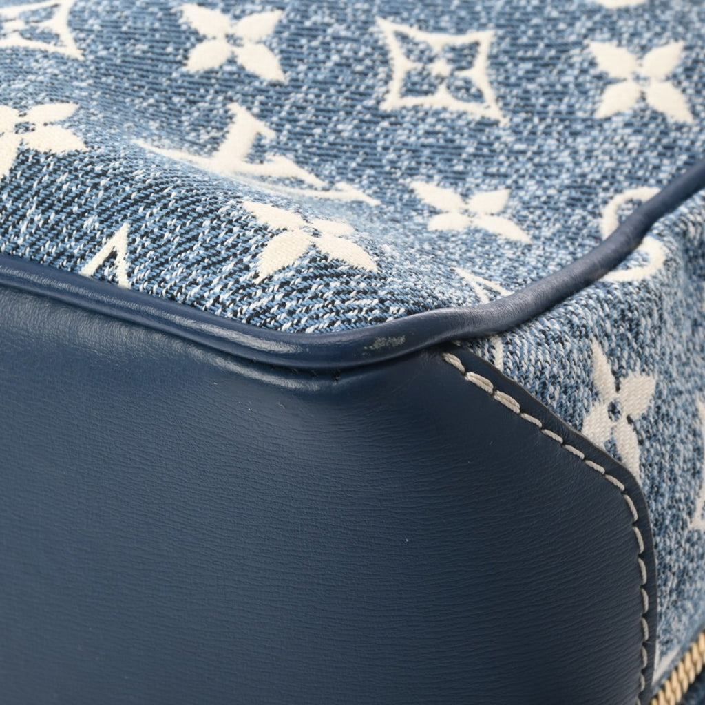 Louis Vuitton Blue Monogram Jacquard Denim Handbag