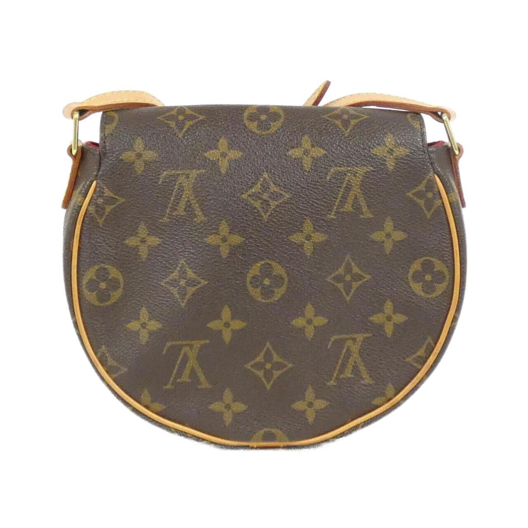 Louis Vuitton Marron Coated Canvas Shoulder Bag