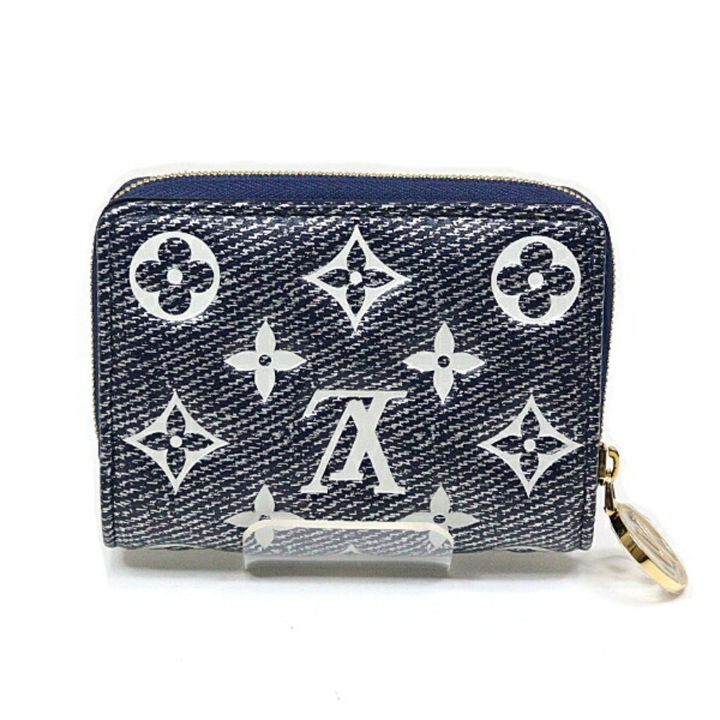 Louis Vuitton Navy Leather Wallet