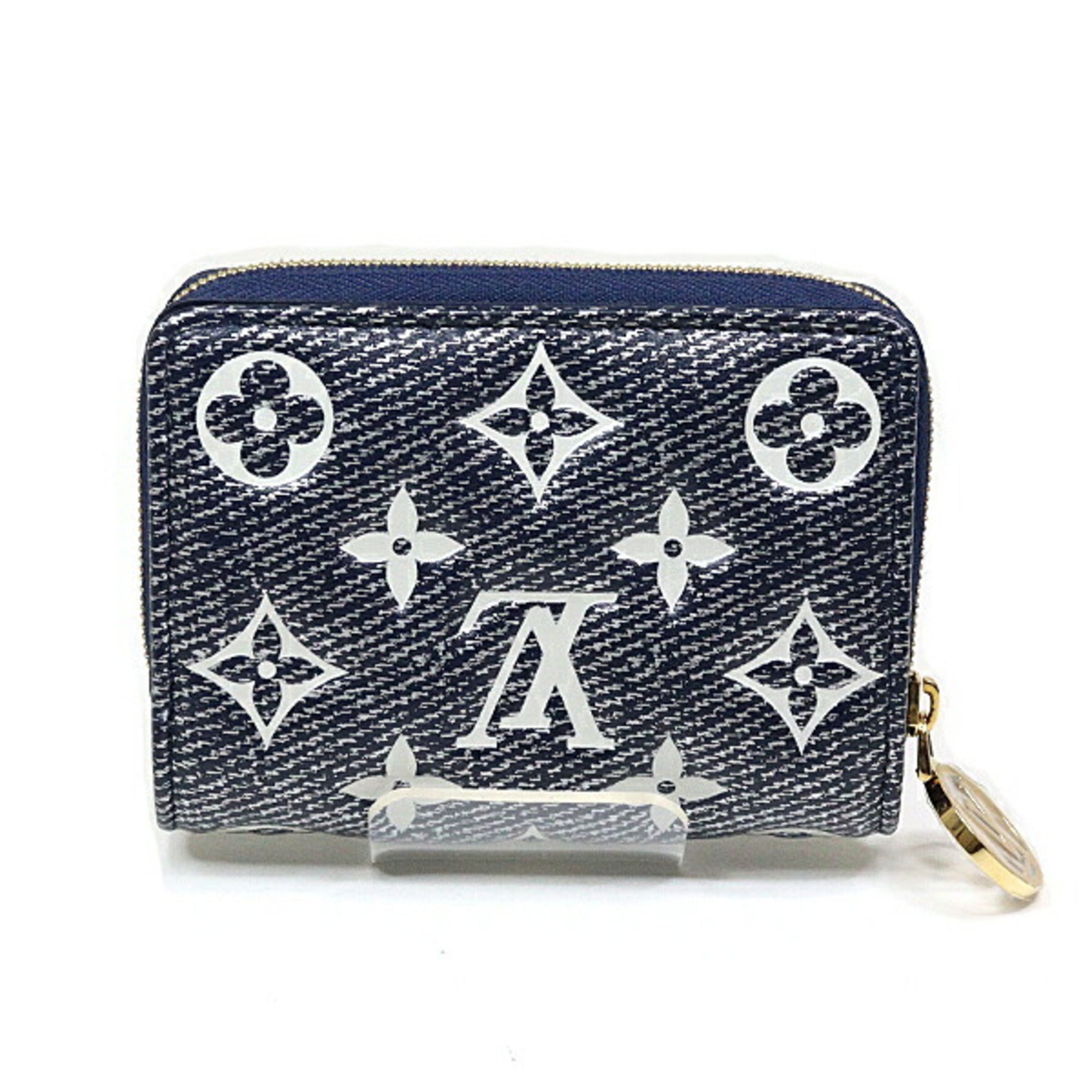 Louis Vuitton Navy Leather Wallet