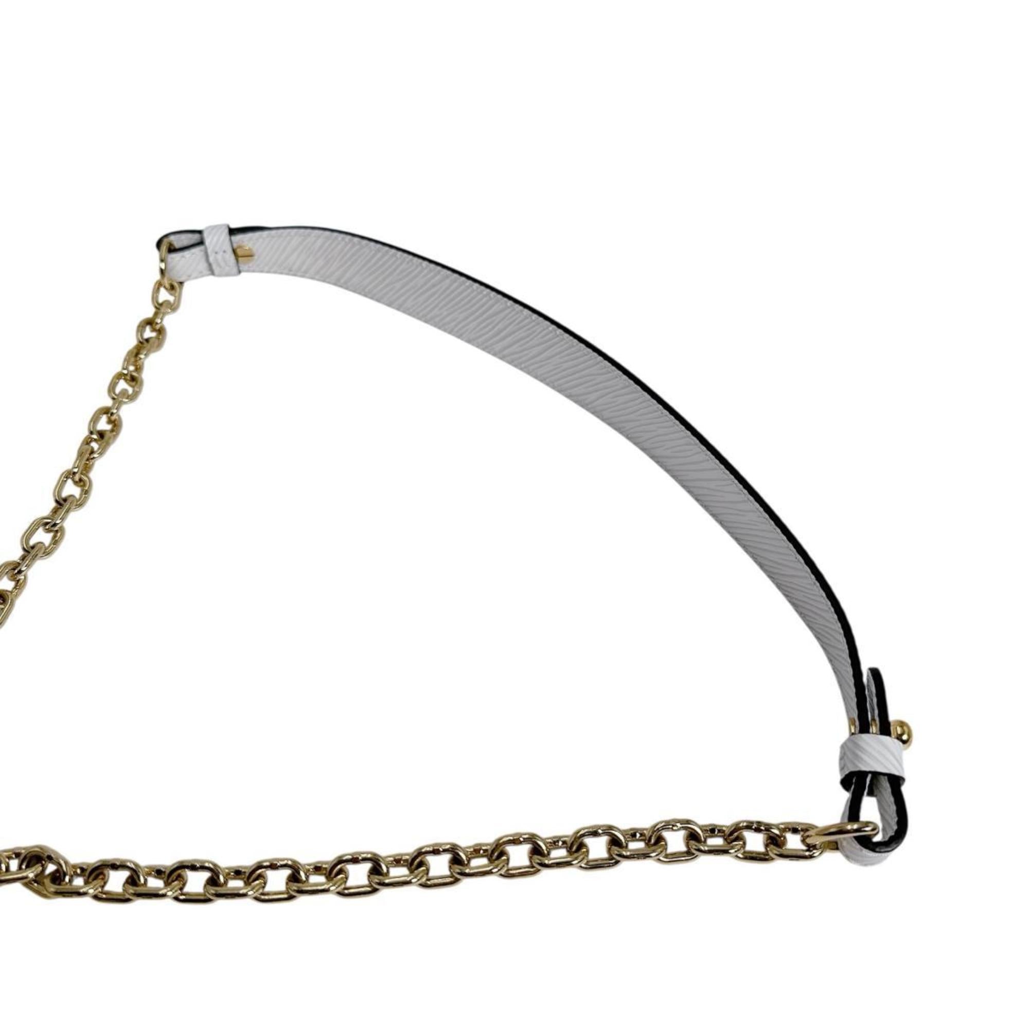 Louis Vuitton Epi Blanc Epi Leather Shoulder Bag