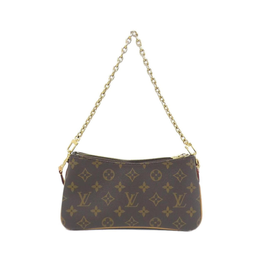 Louis Vuitton Brown Coated Canvas Pochette Shoulder Bag