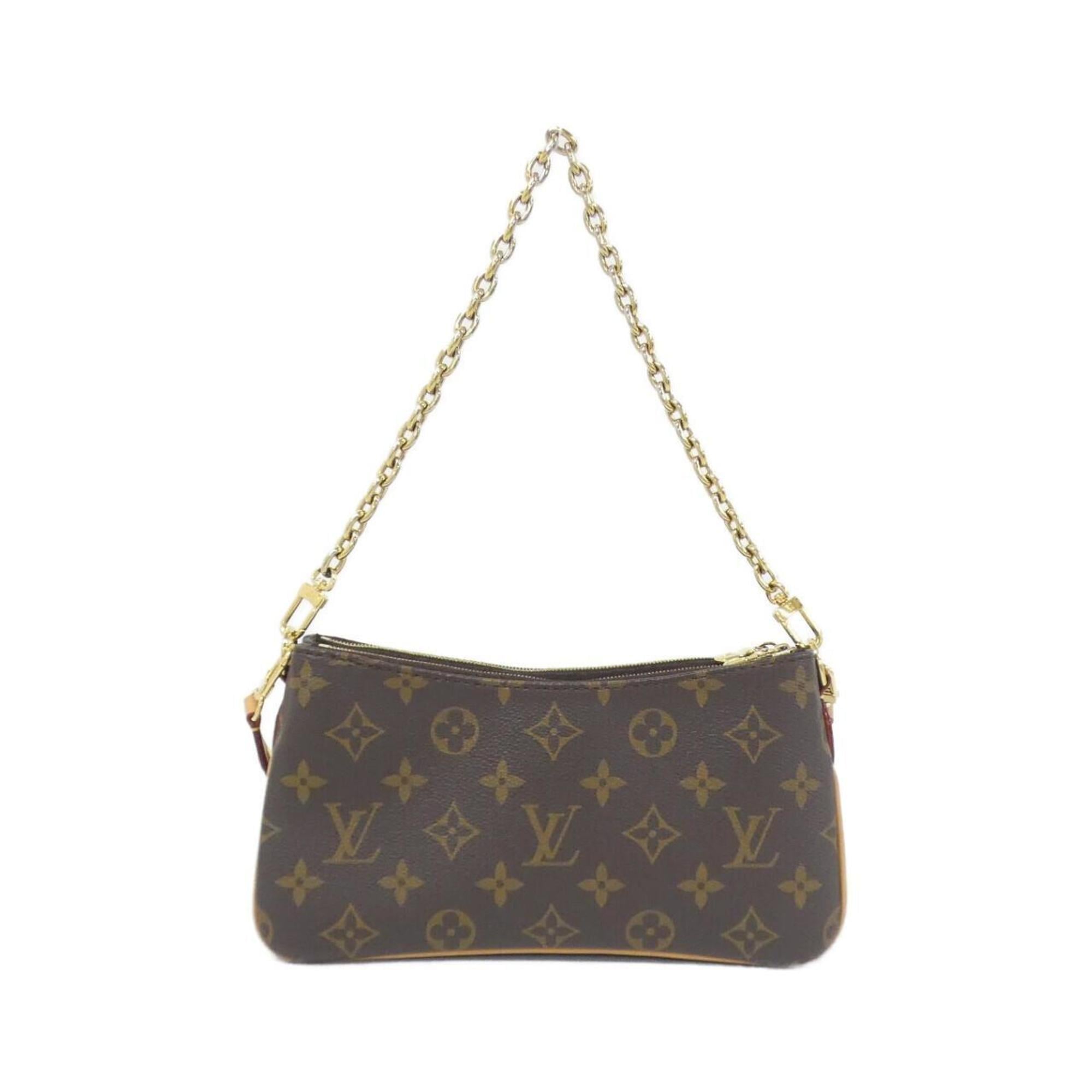 Louis Vuitton Brown Coated Canvas Pochette Shoulder Bag