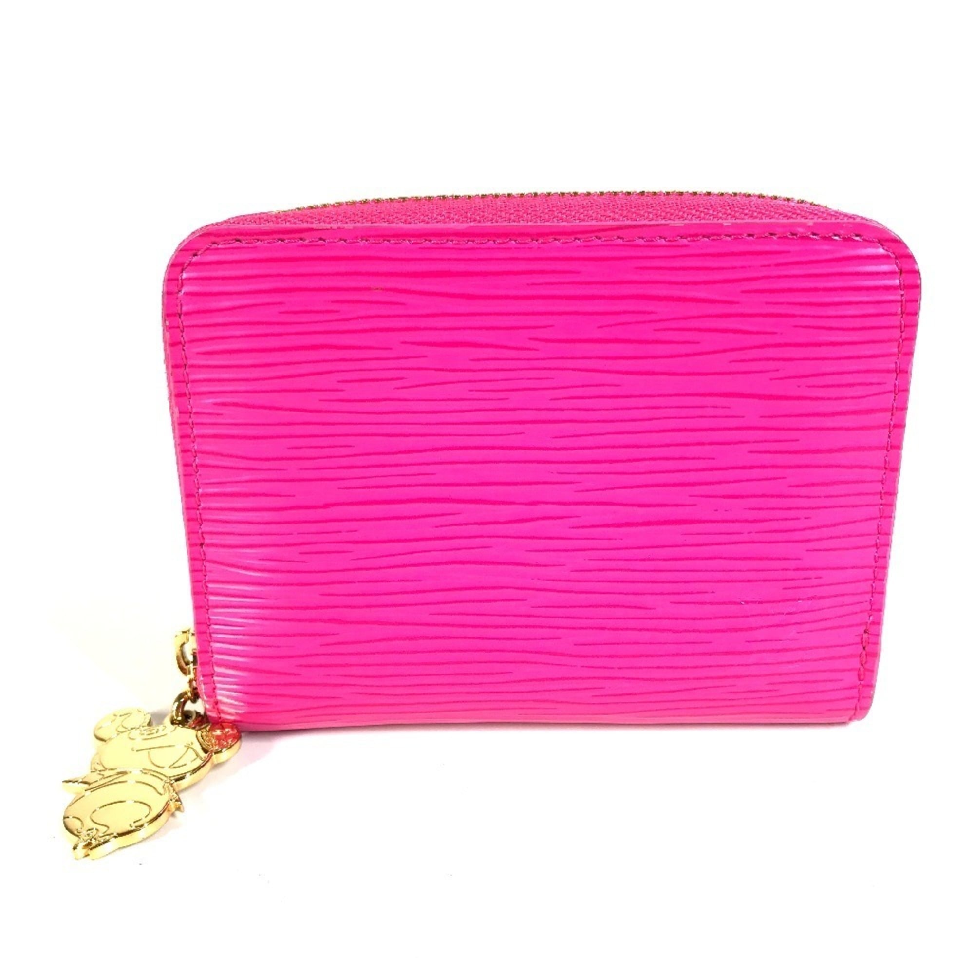 Louis Vuitton Epi Pink Epi Leather Coin Purse/Coin Case