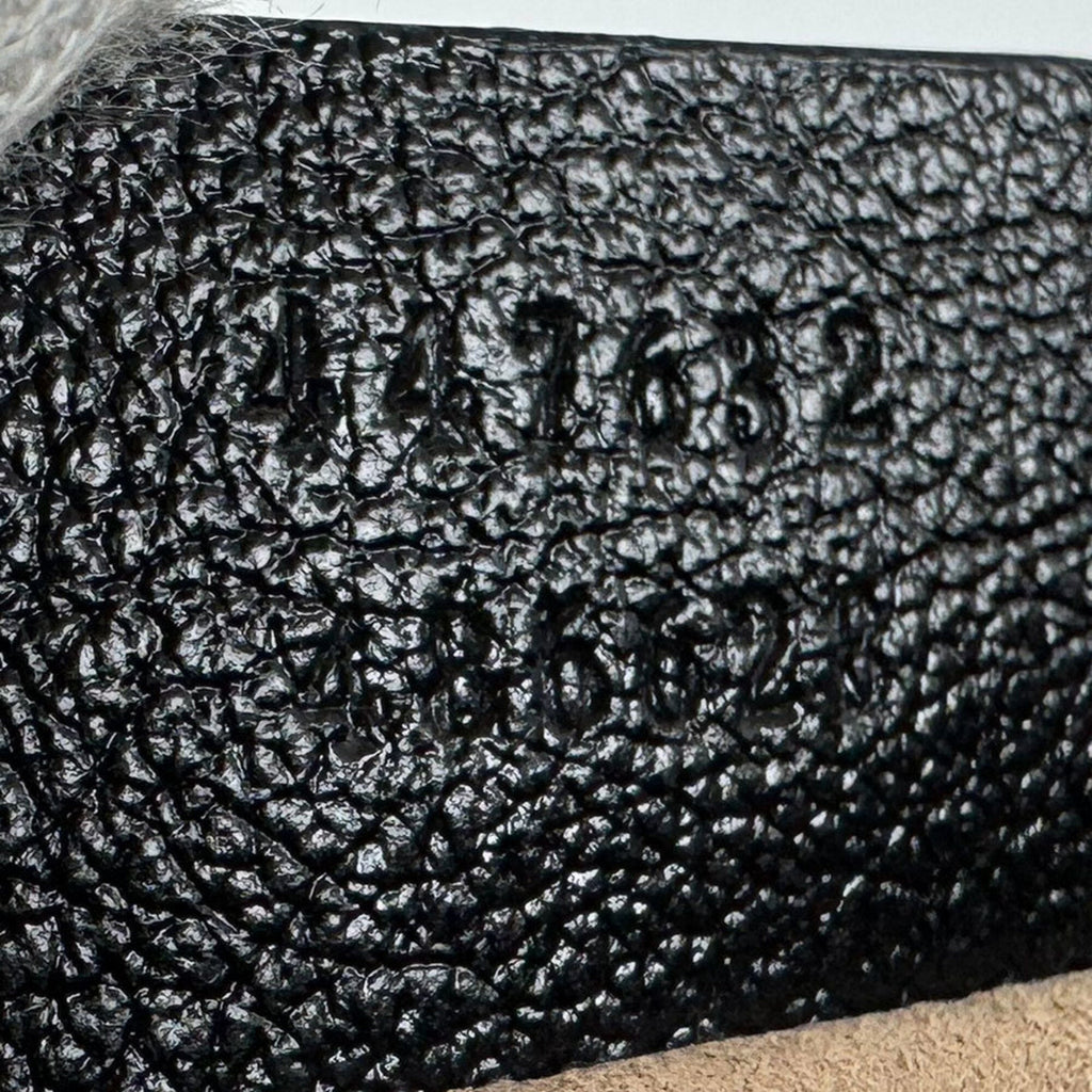 Gucci Black Brown Gg Canvas Leather Shoulder Bag (Pre-Owned)