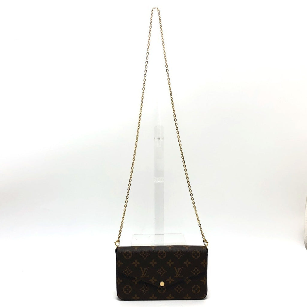 Louis Vuitton Brown Monogram Pochette Pouch Shoulder Bag
