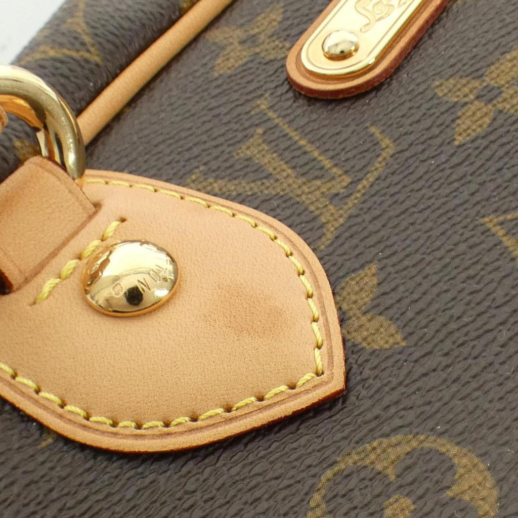 Louis Vuitton Marron Coated Canvas Shoulder Bag