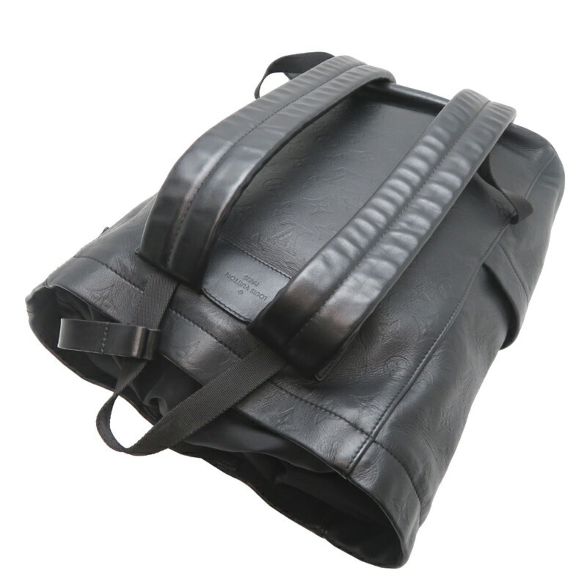 Louis Vuitton Monogram Shadow Black Noir Monogram Shadow Backpack