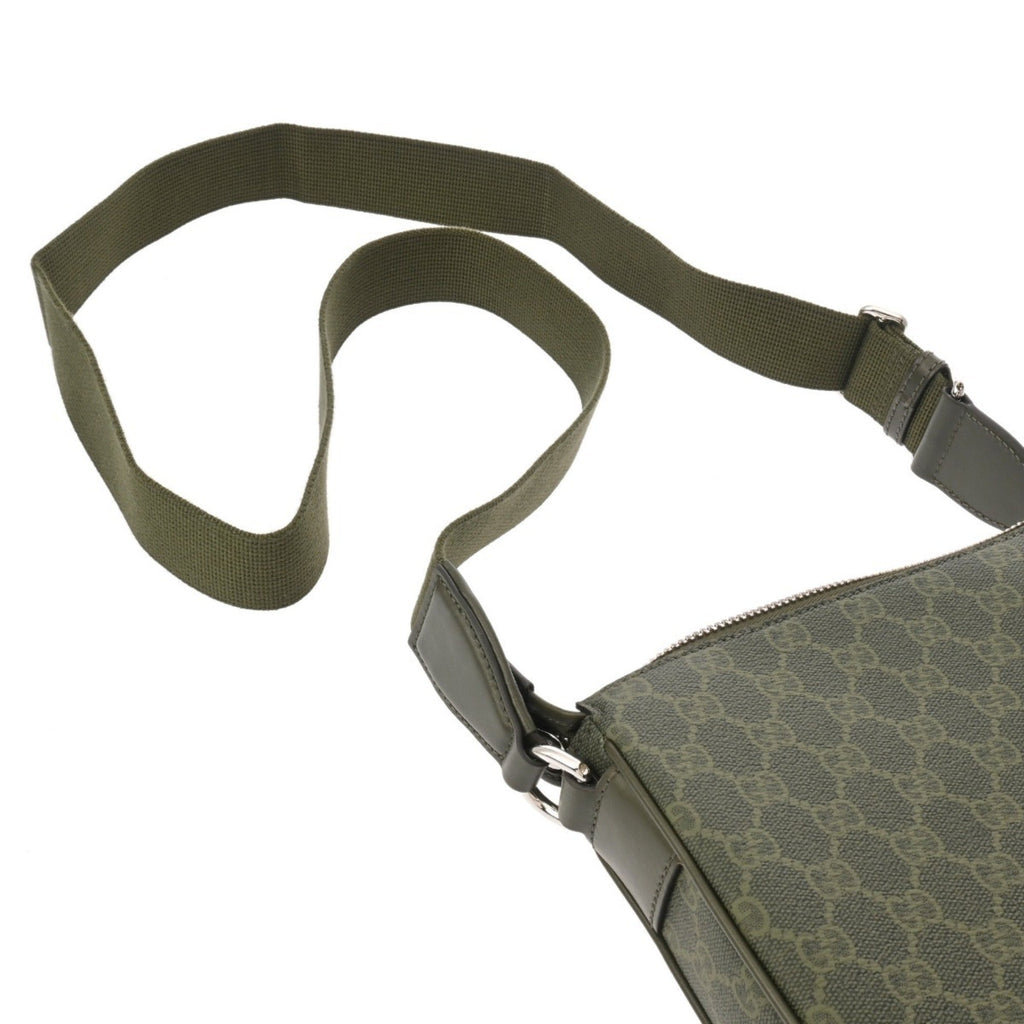 Gucci Green Pvc Shoulder Bag (Pre-Owned)
