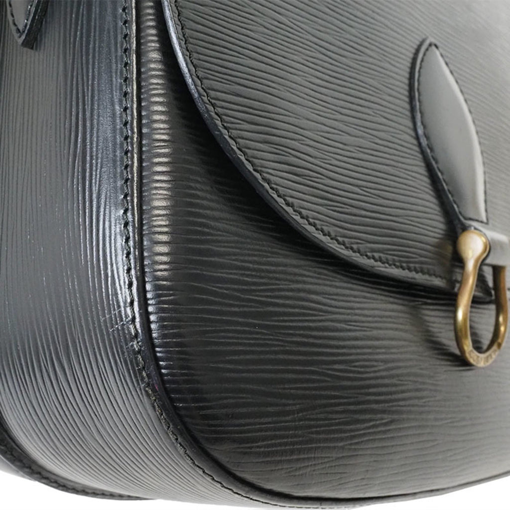 Louis Vuitton Black Epi Leather Pochette Shoulder Bag