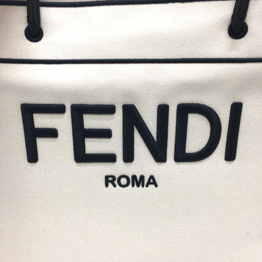 Fendi Beige Cloth Tote Bag