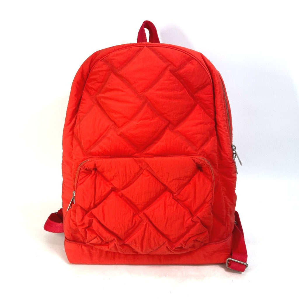 Bottega Veneta Red Cloth Backpack